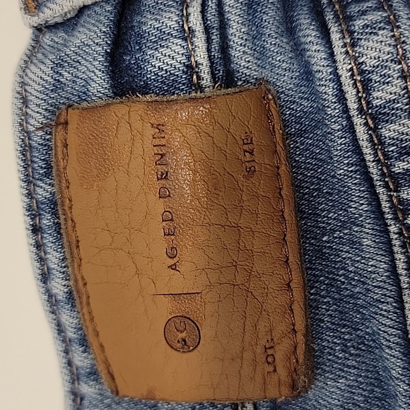 AG Adriano Goldschmied Light Blue Denim Jeans SZ 27 - Picture 13 of 15